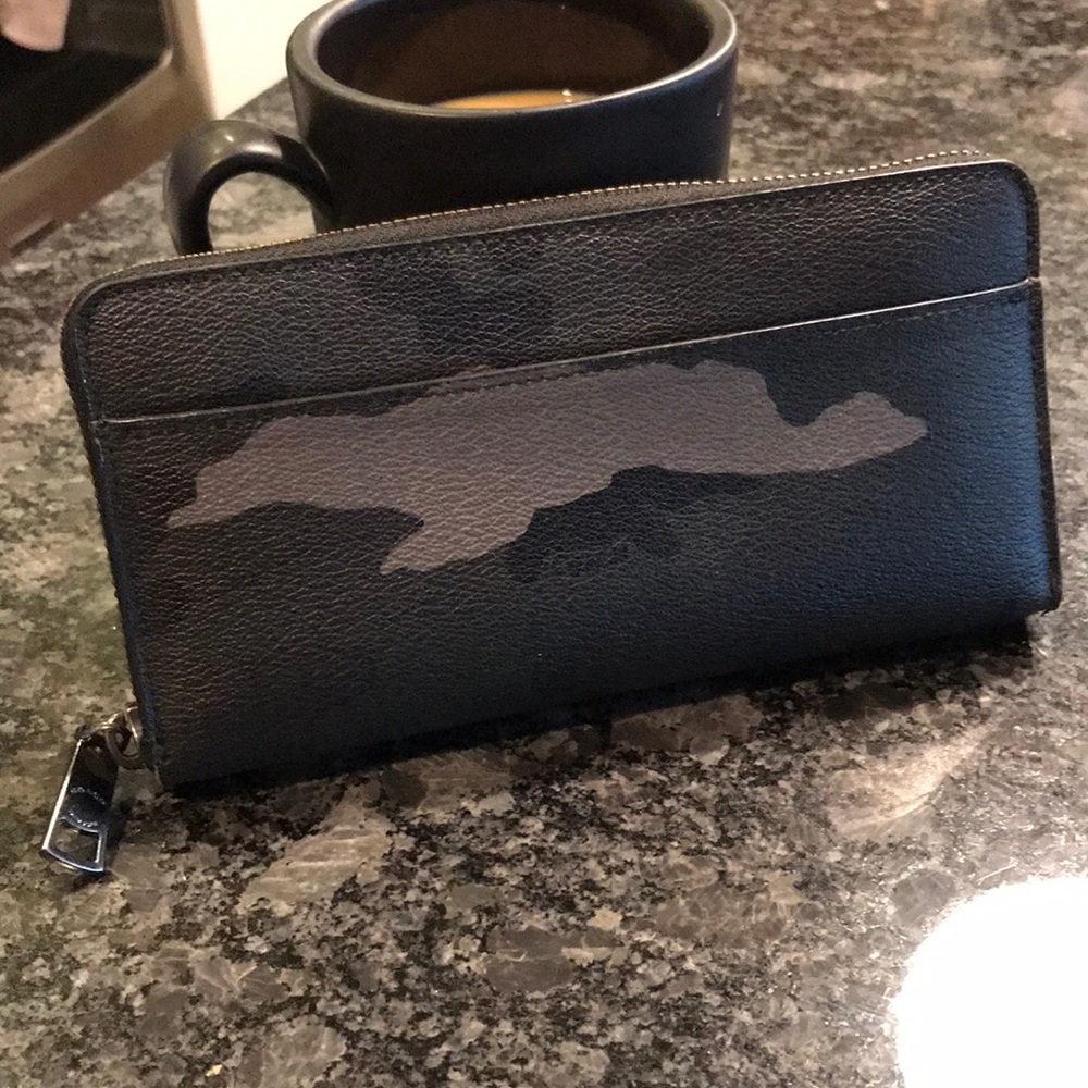 Camo Coach Wallet